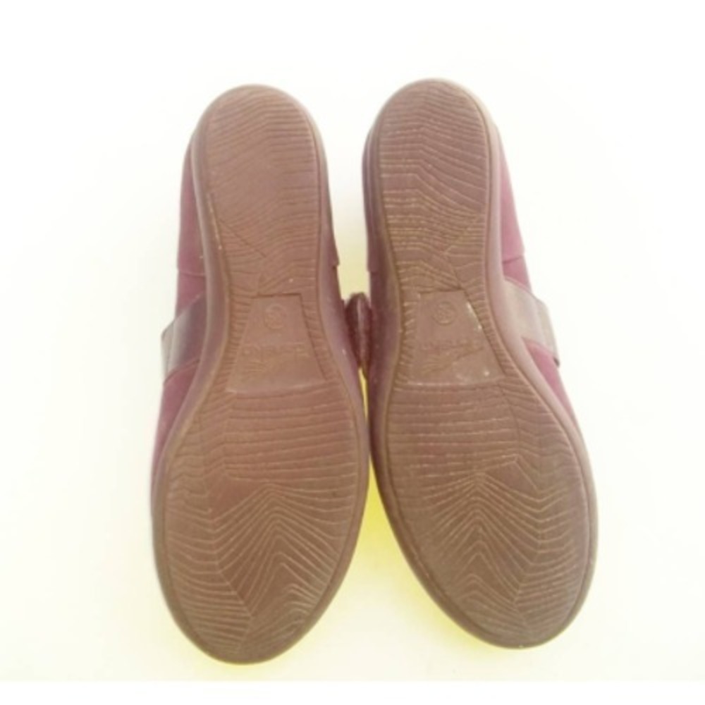 Dansko Womens Kendra Mary Jane Shoes Burgundy Leather Hook And Loop 8 EUR 38 - Picture 2 of 9